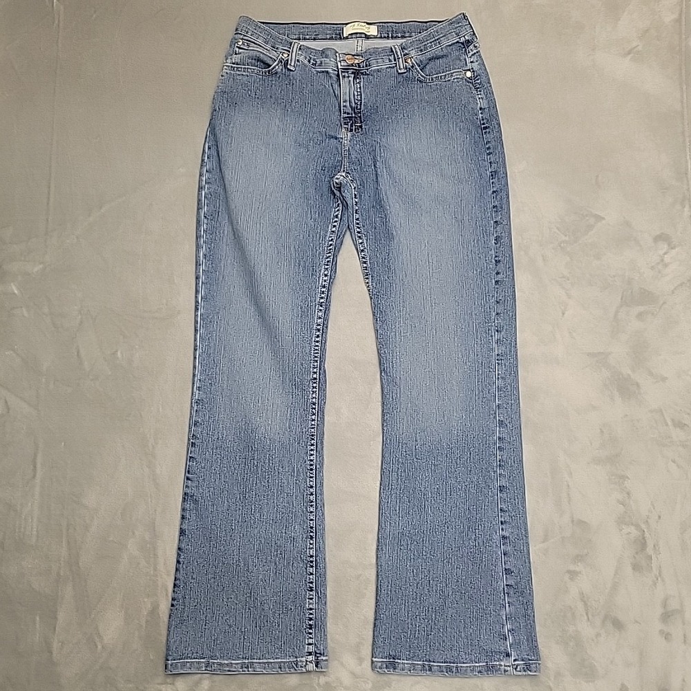 Wrangler Jeans Womens 8 Light Blue As Real As Bootcut Stretch Denim Casual